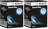 Bosch H4 Lámpara Faro de Carretera 60/55W Luz Alta Halógena 1 987 302 045 (Paquete de 2)