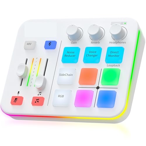Mélangeur audio de jeu 4 canaux pour équilibrer vos flux de streaming