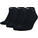 Nike Dri-FIT Half-Cushion Low Cut Socks, X-Large, Black