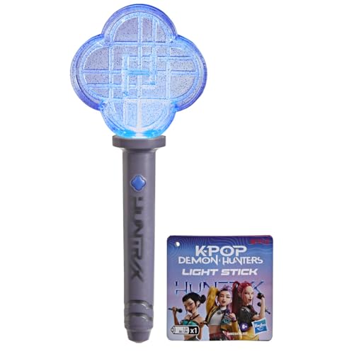 KPop Demon Hunters Bâton lumineux Huntrix, Plus de 8 Modes lumineux, jouet électronique interactif pour Enfants, à partir de 6 Ans