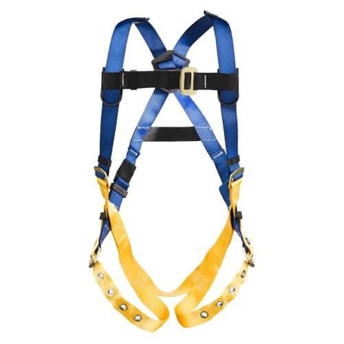 Werner LiteFit Standard 1-Ring Safety Harness - Blue, Small, Model# H312001