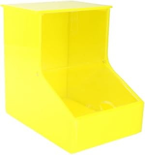 Neolab 4 0079 - Dispensador de dardos (acrílico, tamaño pequeño, 200 x 140 x 190 mm), color amarillo