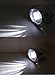 BlueSunshine Vintage Retro Bicycle Bike Front Light Lamp 3 LED Headlight with Bracket (Silver)