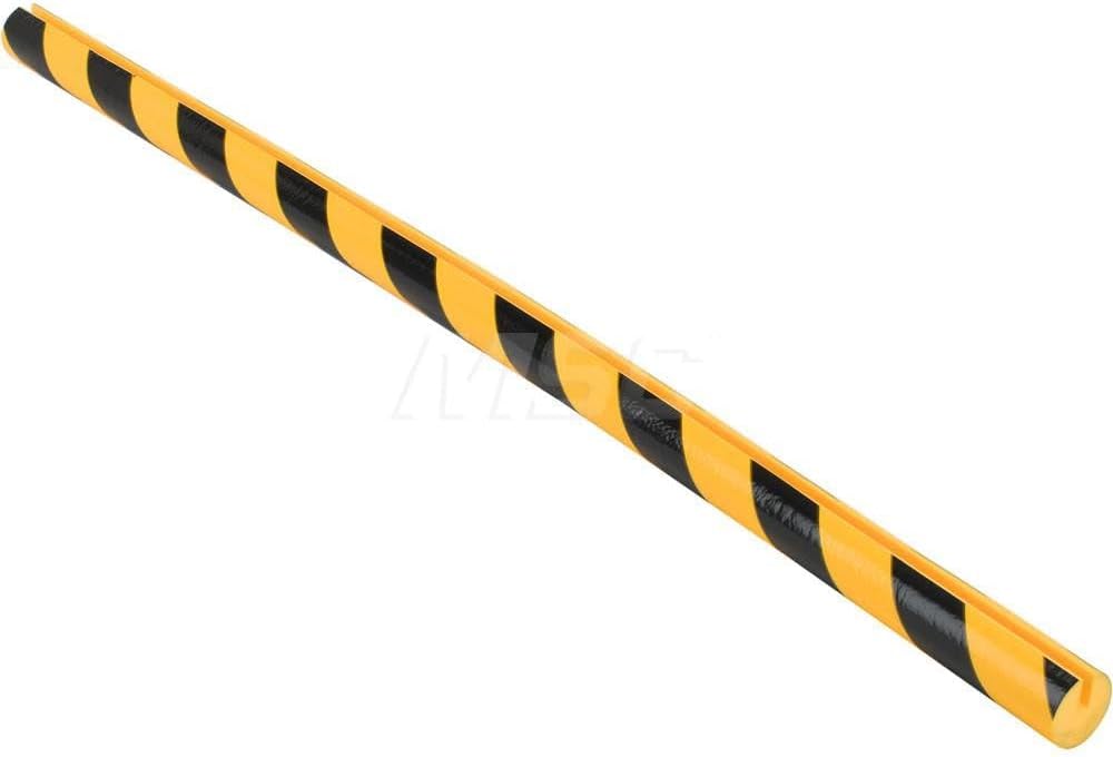 Full Coverage Polyurethane Foam Corner Bumper Guard: Yellow/Black, 39 inches Long