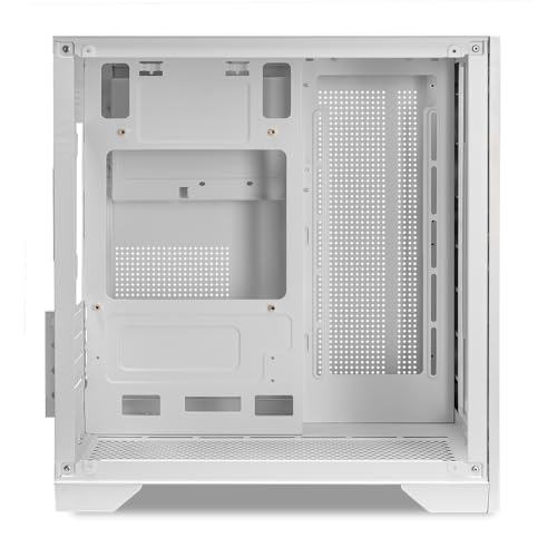 Gabinete Gamer Mancer CV100 | Mid-Tower | Tipo Aquário | Vidro Panorâmico | USB 3.0 | Branco | MCR-CV100-WH - Imagem 5