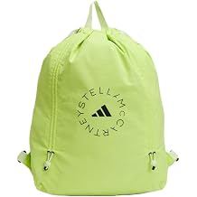 adidas BY STELLA MCCARTNEY GYM SACK, Bahia Glow/Utility Black, Dimensions 5.5" x 17.75" x 18.50", Volume 25 L