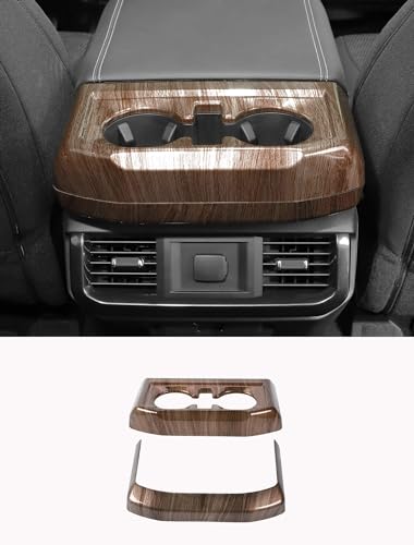 Accessoires d'intérieur Ford F150 panneau de garniture porte-gobelet arrière bois