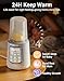 12 in 1 Fast Baby Bottle Warmer with Even Heating No Hot Spots, Night Mode, Sterili-zing, Constant Temp Milk Warmer for Breastmilk & Formula, Fits All Bottles Grey