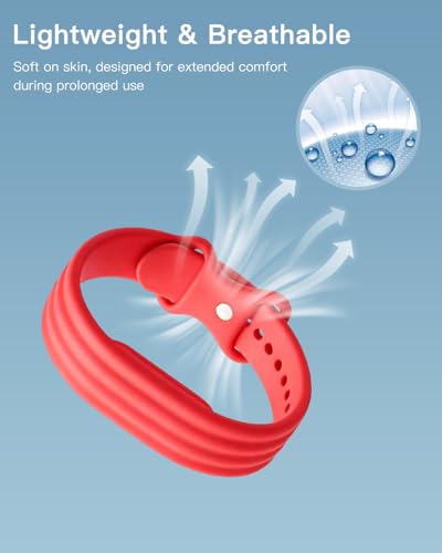 Correa transpirable para Fitbit Air que evita el sudor con silicona suave ajustable 3
