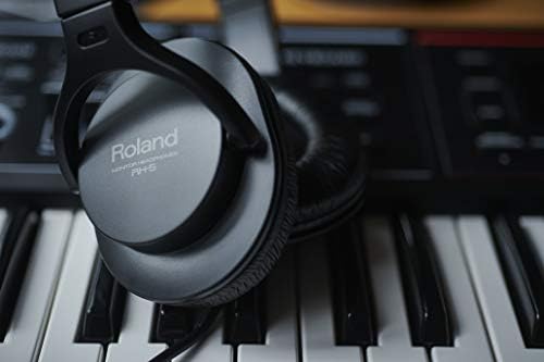 Roland RH-5 Monitor Headphones for Everyday Music Making And Audio Playback,Black