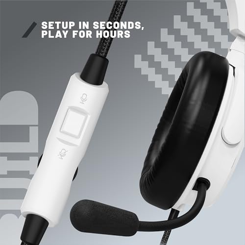 Casque de jeu multiplateforme STEALTH C6-100 blanc avec prise jack 3.5 mm - 7