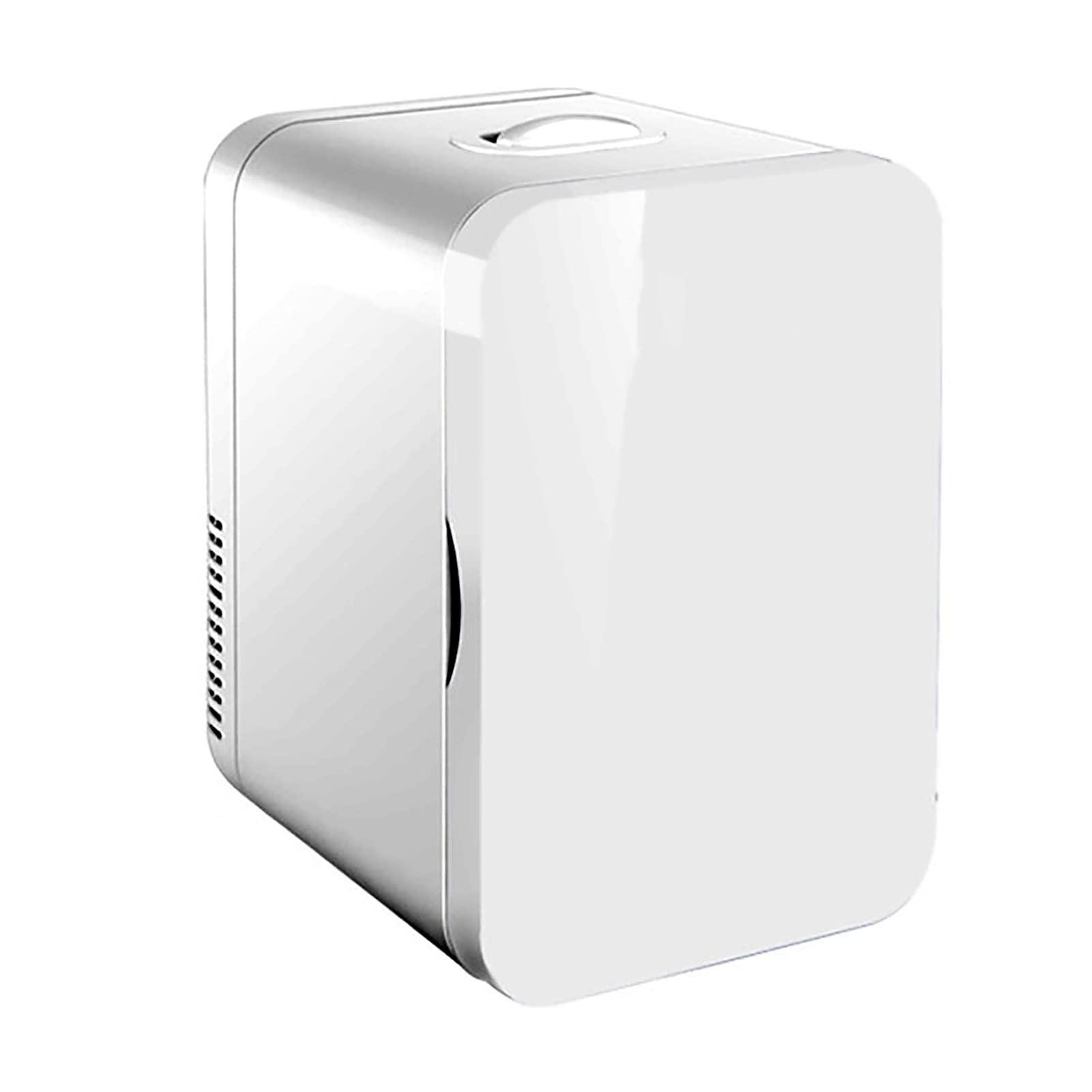 8L Mini Frigo per Camere da Letto Frigorifero da Tavolo Frigo Trucco Portatile per La Cura della Pelle Riscaldatore per Alimenti E Bevande per Auto/Campeggio/Viaggi Alimentazione AC + DC