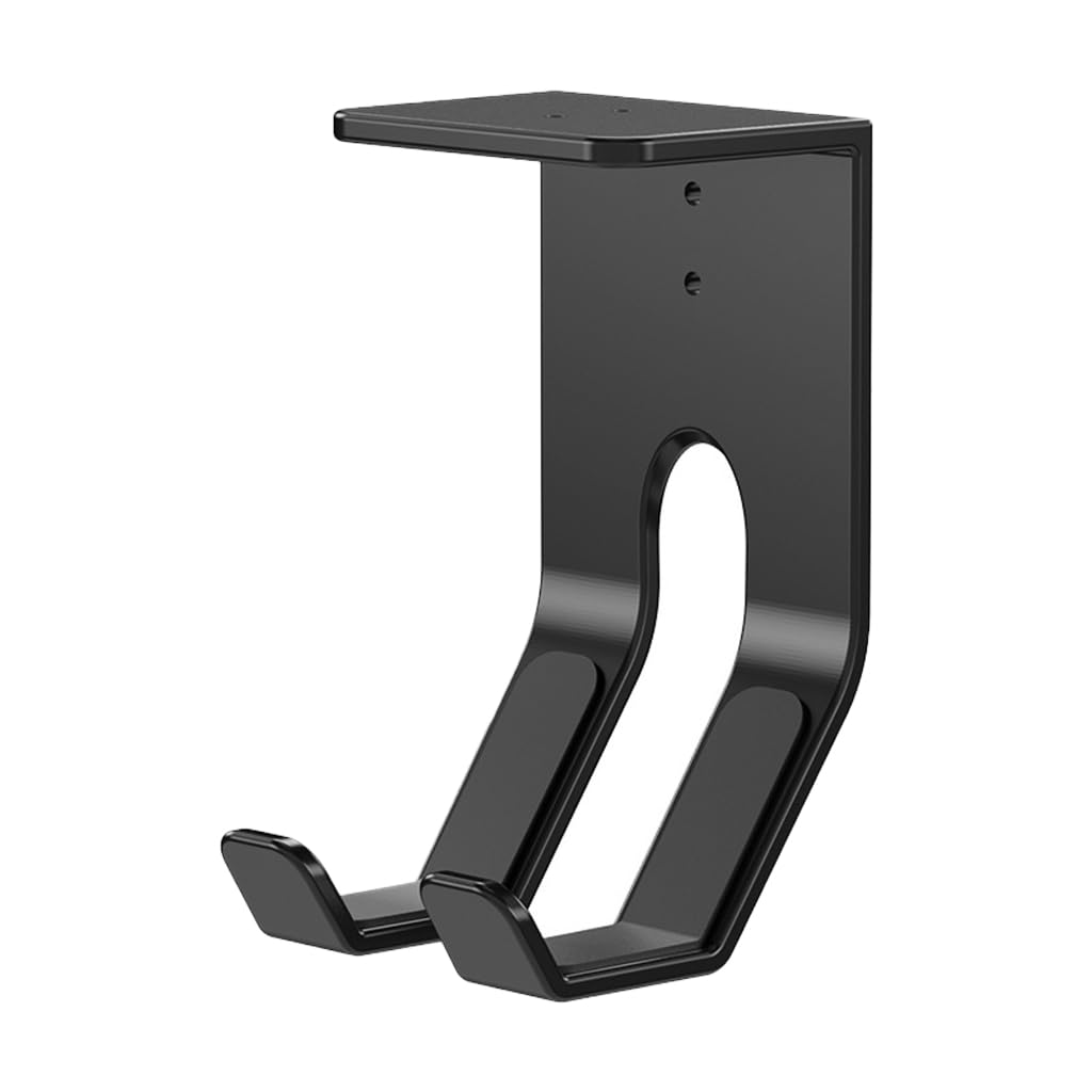 Elnwnnkc Under Desk Hook Holder Space Saving Organizers ABS Gaming Devices & Controller Mount Device for P5 & P5