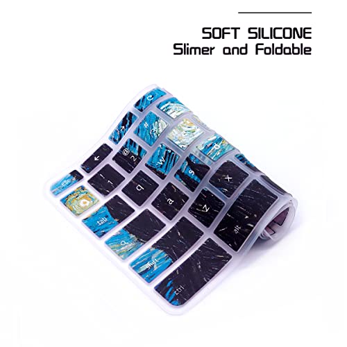 Protector de Teclado de Silicona HRH para Lenovo Chromebook miniatura 5
