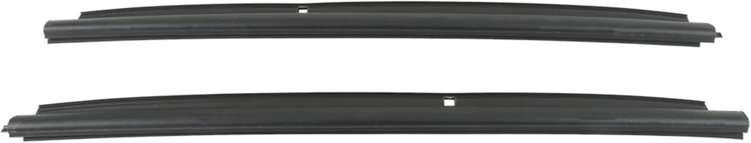 labwork Black Rubber Front Outer Window Sweep Pair Set of 2 Replacement for Silverado 1500 1999-2006 Tahoe 2000-2006 Escalade 2002-2006 KG2089