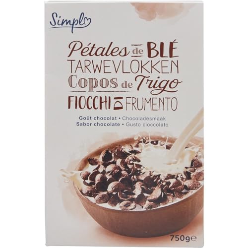 Pétales de Blé Chocolat SIMPL : la solution pour un petit déjeuner rapide et rassasiant