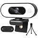 Webcam mit Ringlicht VIZOLINK W4F und Mikrofon in Full-HD 2K