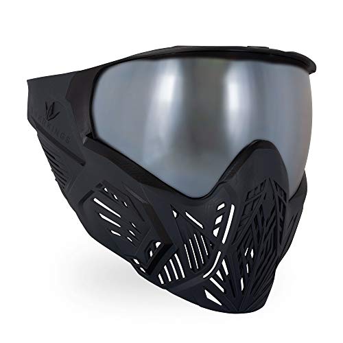Bunkerkings CMD Paintball Goggle/Mask - Black Carbon