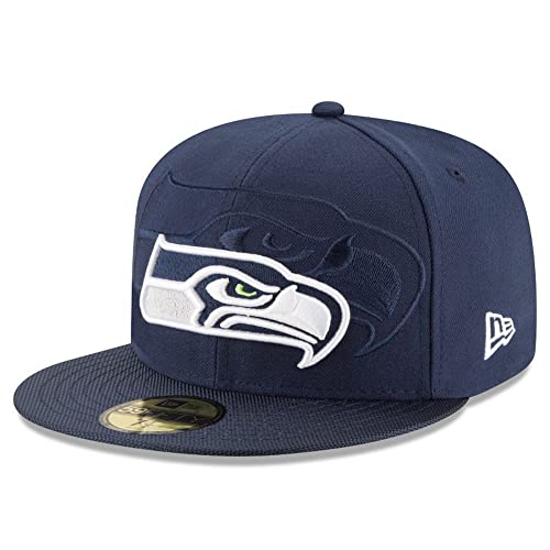 New Era 59Fifty Cap - Platinum Sideline NFL Seattle Seahawks