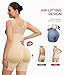 Nebility Fajas Colombianas Moldeadoras Tummy Control Shapewear for Women Postpartum Body Shaper Waist Trainer Bodysuit (Beige, XX-Large)