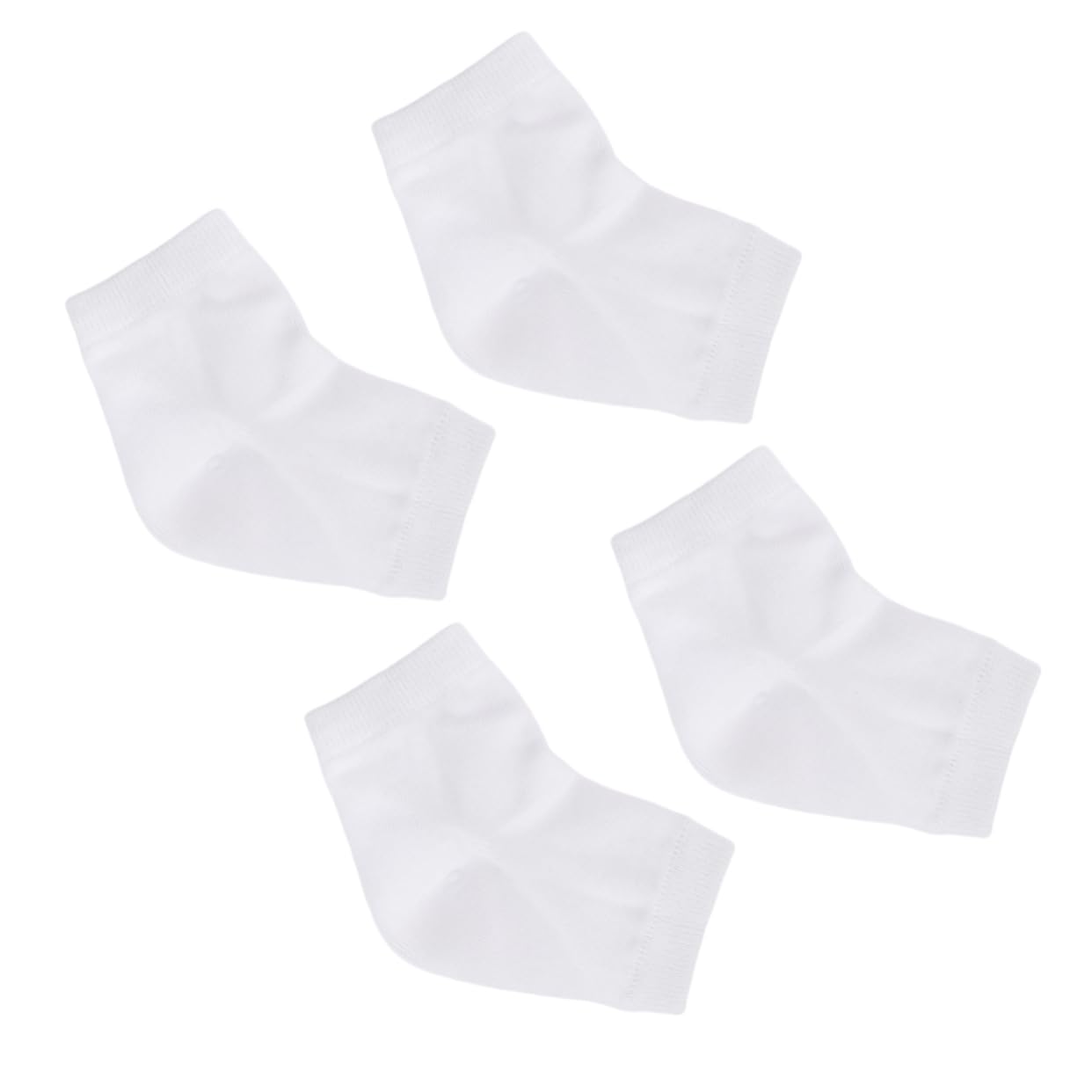 Healvian 6paare Feuchtigkeitsspendende Gel Fersenstrümpfe Anti-riss Socken Für Geschwollene Füße Atmungsaktiv Und Elastisch Für Nachtgebrauch Mit Pflegendem Effekt Die Haut