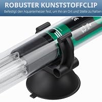 Pawfly Aquarien-Heizer Saugnäpfe mit 2,4 cm Klammern‌ ‌Schwarzer Aquarien-Saugnapf & Standard-Heizstabhalter‌ ‌Klammern für Aquarien (Nicht für Luftschlauch), 12er-Pack‌ – Ansicht 3
