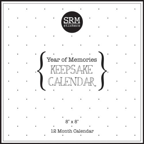 SRM Keepsake Calendar 8"X8" 1 pcs sku# 1077892MA