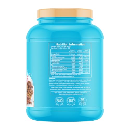 Image of Myfitness iWhey H2O | 88% Protein Per Serving | 100% Whey Protein Isolate | Added Colostrum | Added Digestive Enzymes | Whey Protein Powder (Chocolate Paradise, 500g (20 servings))