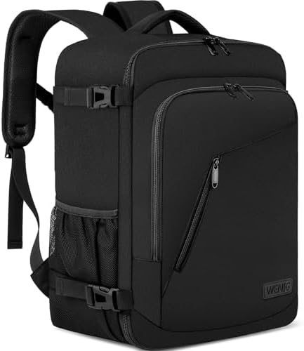 Ryanair Handgepäck 40x30x20 Handgepäck Rucksack 40x30x25 für Eurowings | Klein 24L Reiserucksack für Flugzeug Handgepäck Tasche mit USB Ladeanschluss Reisetasche für Herren Damen,S