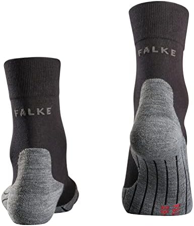 FALKE Women's RU4 Running Socks Medium Cushioning Anti-Blister Mid-Calf Length Vegan Quick-Drying Breathable Cotton Functional Yarn 1 Pair