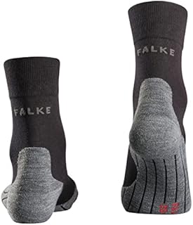 FALKE Women's RU4 Running Socks Medium Cushioning Anti-Blister Mid-Calf Length Vegan Quick-Drying Breathable Cotton Functional Yarn 1 Pair