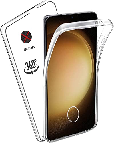 KP TECHNOLOGY Galaxy S23 Plus Case - (360 Front + Back Protection) Full Complete Protection For Samsung Galaxy S23 Plus Gel Case - Clear