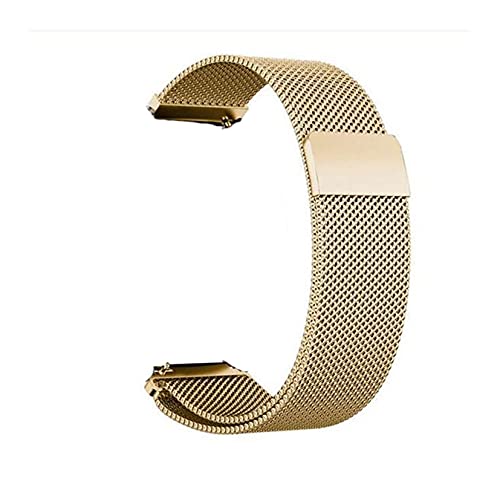Bracelet de montre en maille acier inoxydable pour montre intelligente 12mm à 24mm