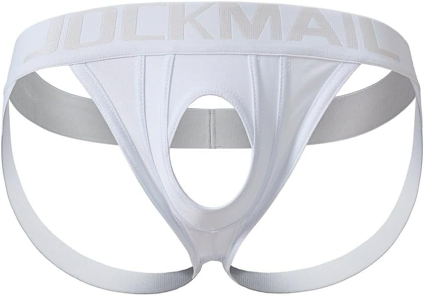JOCKMAIL Mens Jockstrap Underwear Breathable Sport Thongs Athletic Supporters for Gym, Date and Everyday Wear