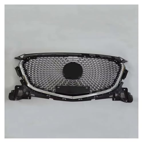 Calandre avant de Mazda 3 nid d'abeille noir pour pare-choc supérieur