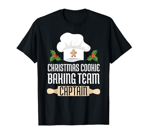 Christmas Cookie Baking Team Captain T-Shirt