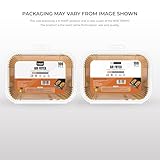 Roe Tenpo Air Fryer Liners Disposable 5.5 Inch 100pcs Rectangular, Non-Stick Baking Parchment Paper Liners, Compatible with Ninja, Tower and Other Dual Zone Air Fryers (5.5 Inch 100pcs Rectangle) - Image 2