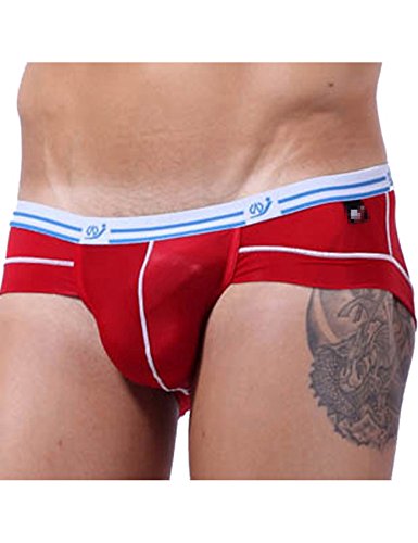 Letuwj Mens Boxers U Convex Stripe Waistband