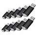 Produktbild 100 Stück 128 MB USB Flash Drive USB 2.0 Memory Stick Memory Drive Pen Drive (128 MB, schwarz)