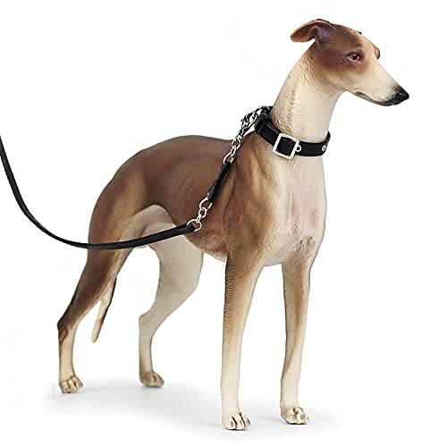 YQLKD Decoración De Escritorio Simulación Animal Modelo Perro Galgo Juguete Figuras Decoración Estatua