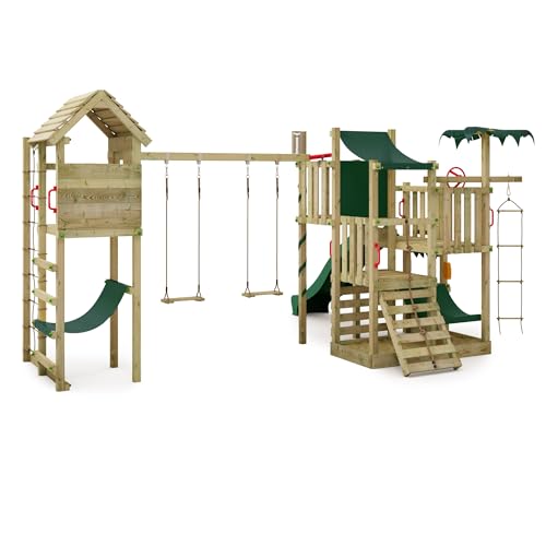 Fatmoose Spielturm CrazyCoconut Club Klettergerüst für den Garten
