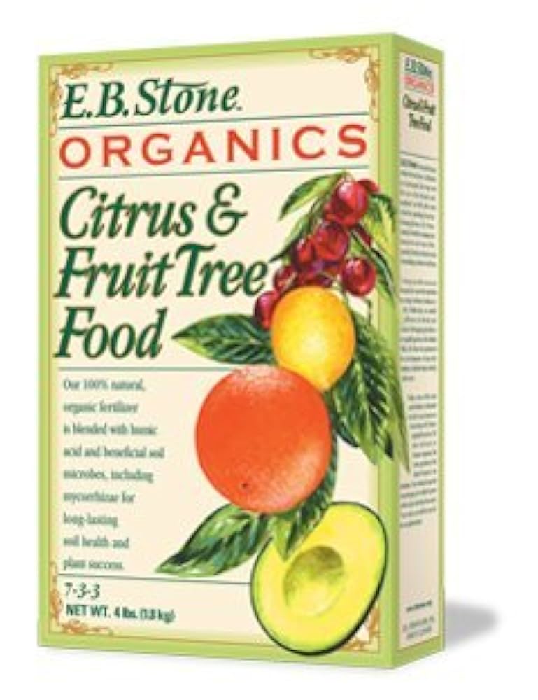 Amazon.com : EB Stone Organic Citrus Food, 4 lb. : Patio