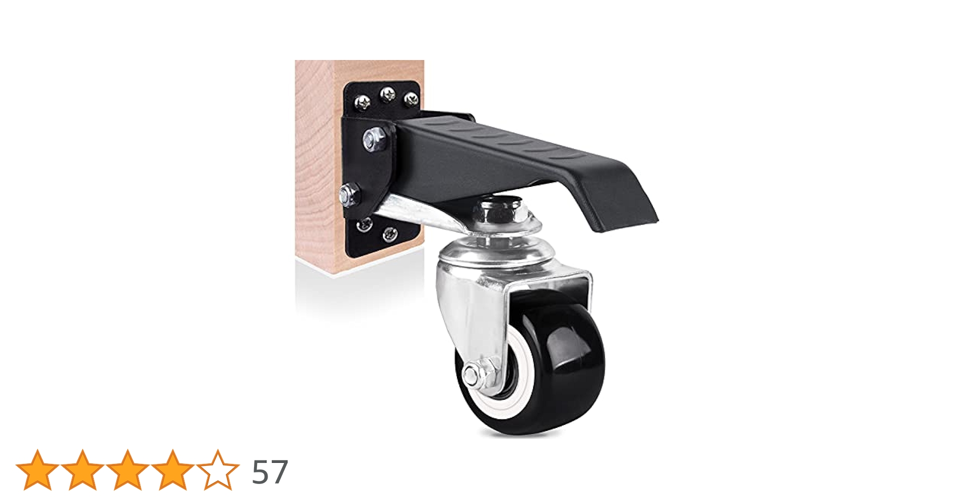 大型キャスター　　4輪セット Amazon | COOWOO 4インチ キャスター 4個セット 車輪 ブレーキ