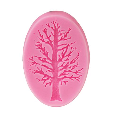 Naisidier Décoration de gâteaux Moule en Silicone Arbre de Noël Moule à Cupcake Fondant Décoration de gâteaux Outil Moule à Chocolat Décoration Jardin Maison de Cuisine Décoration de Noël