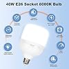 UBeesize Softbox Photography Lighting Kit, 30X30 Professional Softbox Lighting Kit with 2pcs 40W E26 Socket 8000K Bulbs, Continuous Lighting Kit for Portraits Advertising Shooting, Video Recording