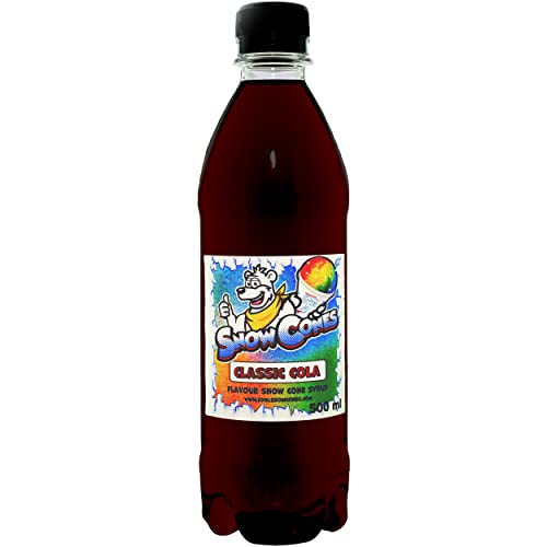 Image of Slush | Snow Cone Syrup | Compatible with ALL Slush Puppy Machines | 500ml Bottles Pick Your Flavour (500ml, Classic Cola)