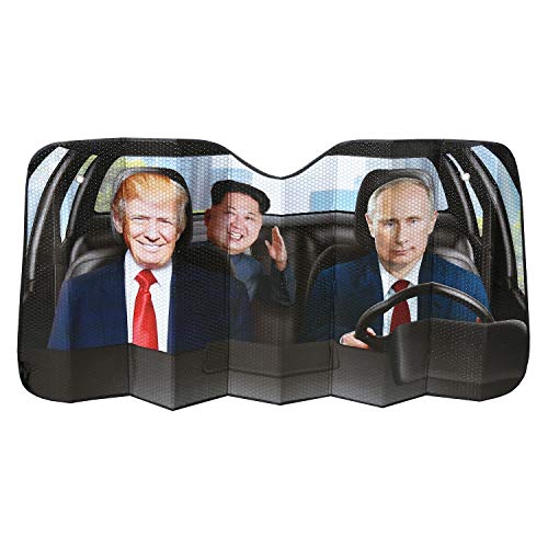 Compare Price car sun shade funny on