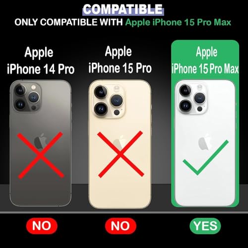 Image of Amazon Brand - Solimo Shockproof Back Case Cover for Apple iPhone 15 Pro Max | 360 Degree Protection | Slim Protective Case | Anti-Scratch Tough TPU Case for Apple iPhone 15 Pro Max (Green)