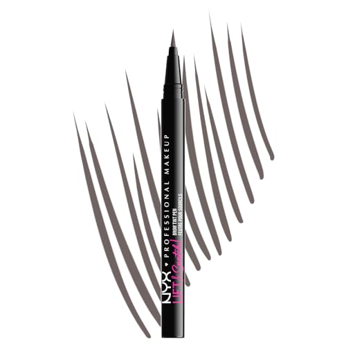 NYX PROFESSIONAL MAKEUP Lift & Snatch Eyebrow Tint Pen Gray Black