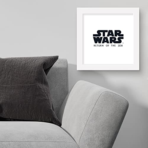 Star Wars décoration murale salon solution habillage mur blanc logo - 3